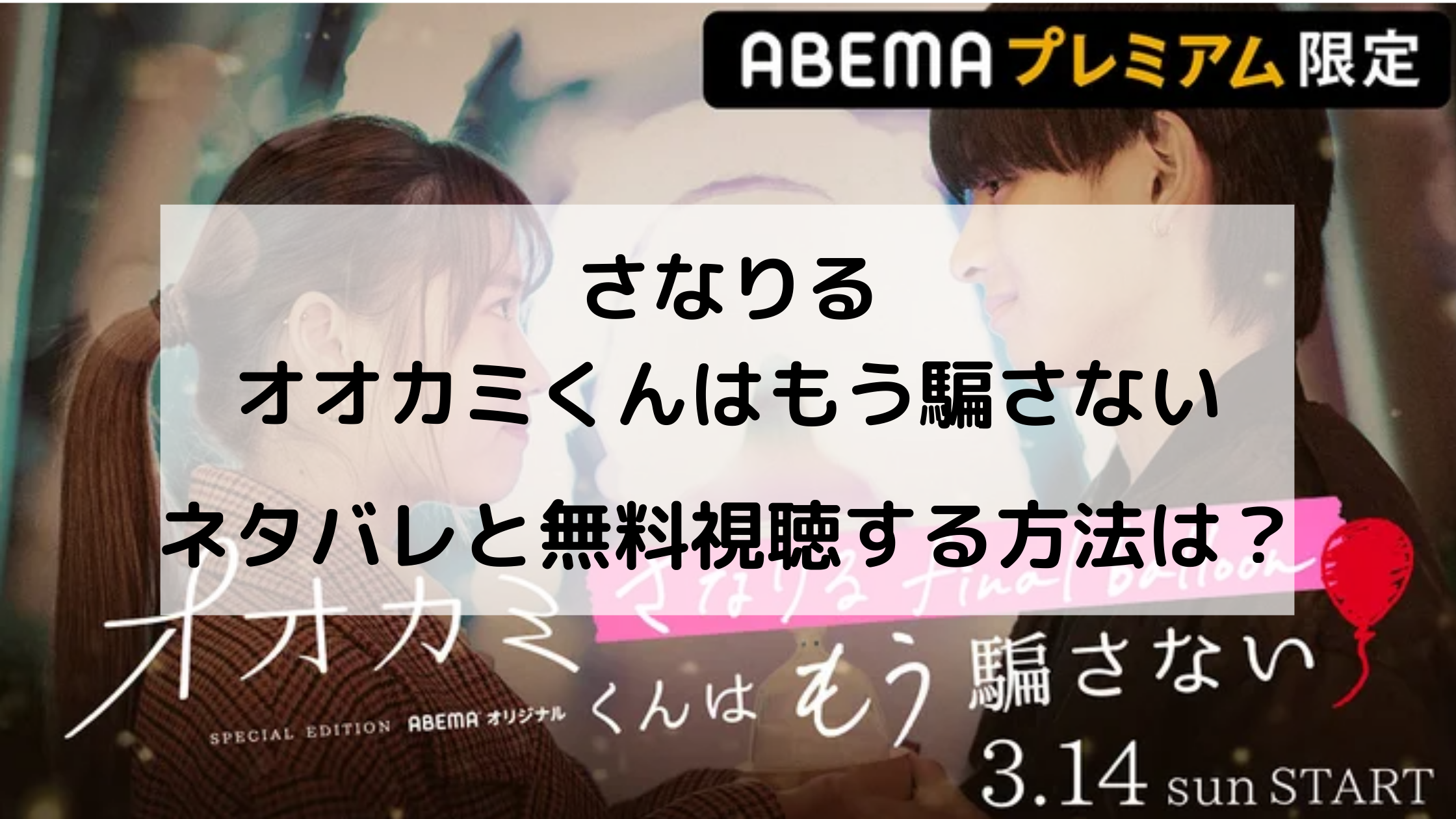 さなり あいり オオカミくんはもう騙さないのネタバレは 付き合う どさんこかーにばる